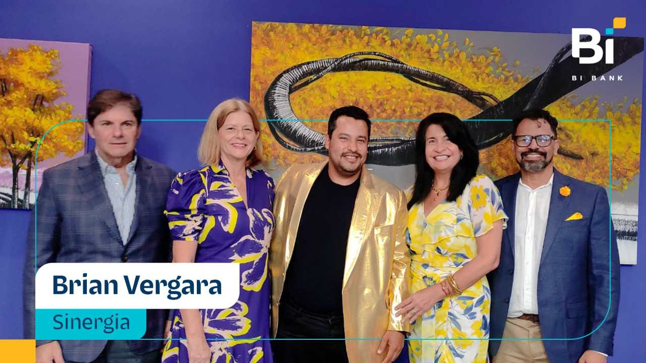 Bi Bank Panamá: compartiendo el arte y la cultura con «Sinergia» de Brian Vergara